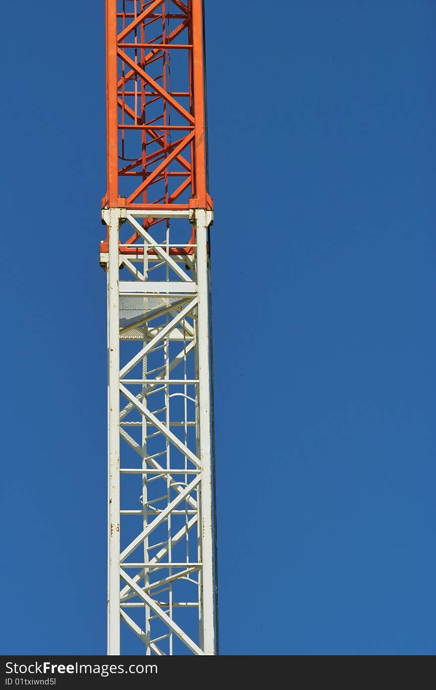 Tower Crane at Costruction Site. Tower Crane at Costruction Site