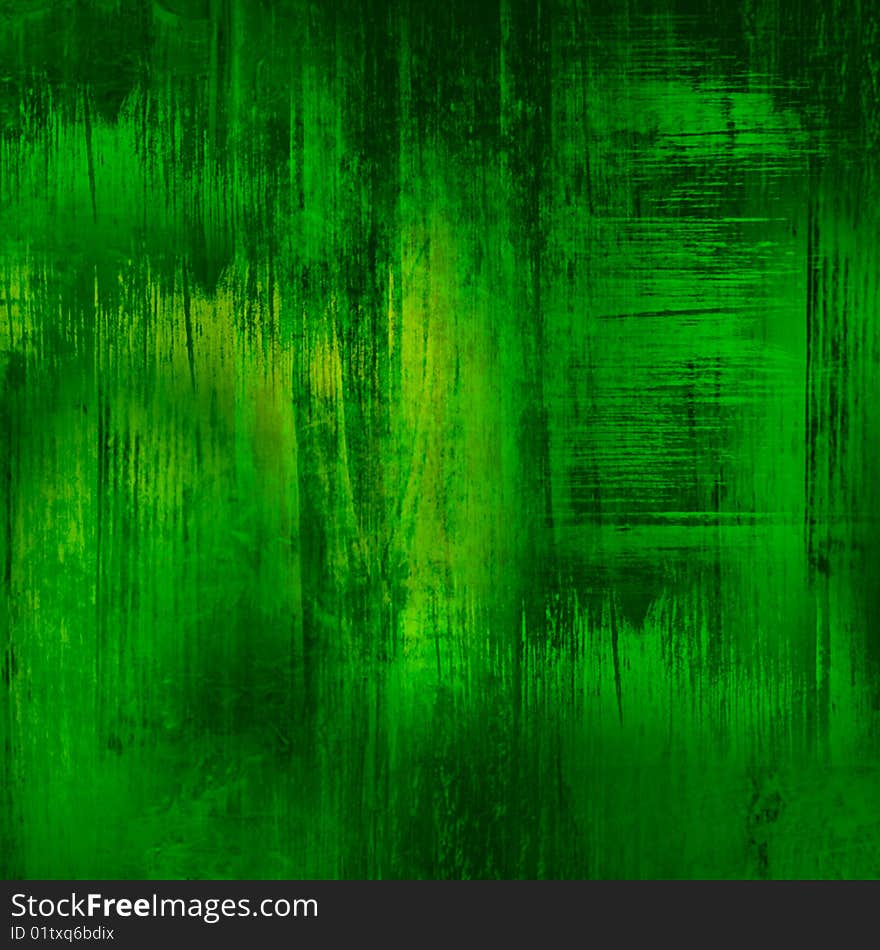 Grungy green background, vintage wallpaper. Grungy green background, vintage wallpaper