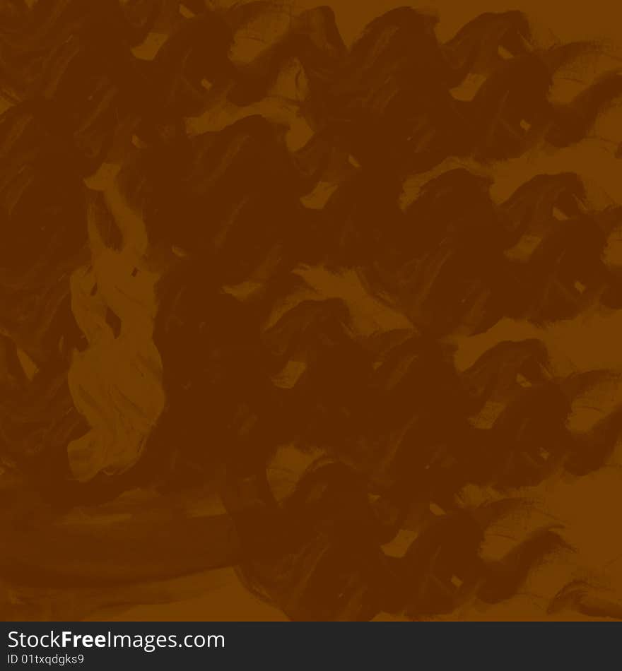 Brown brush background, free style