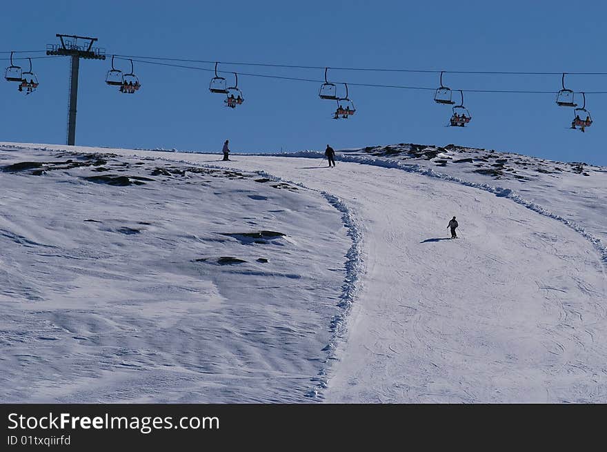 Sport and recreation in the snow - Portugal - Europe