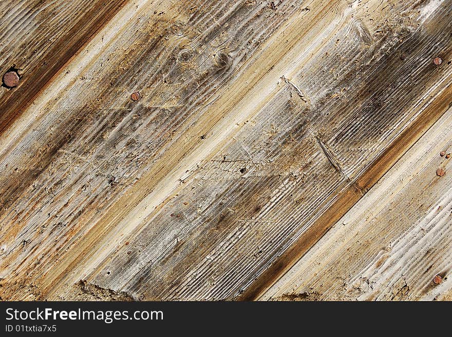 Rough Wooden Fence Texture