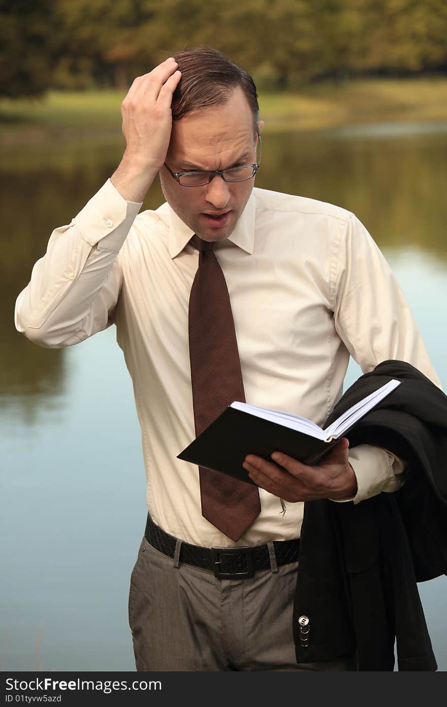 Shocked Businessman