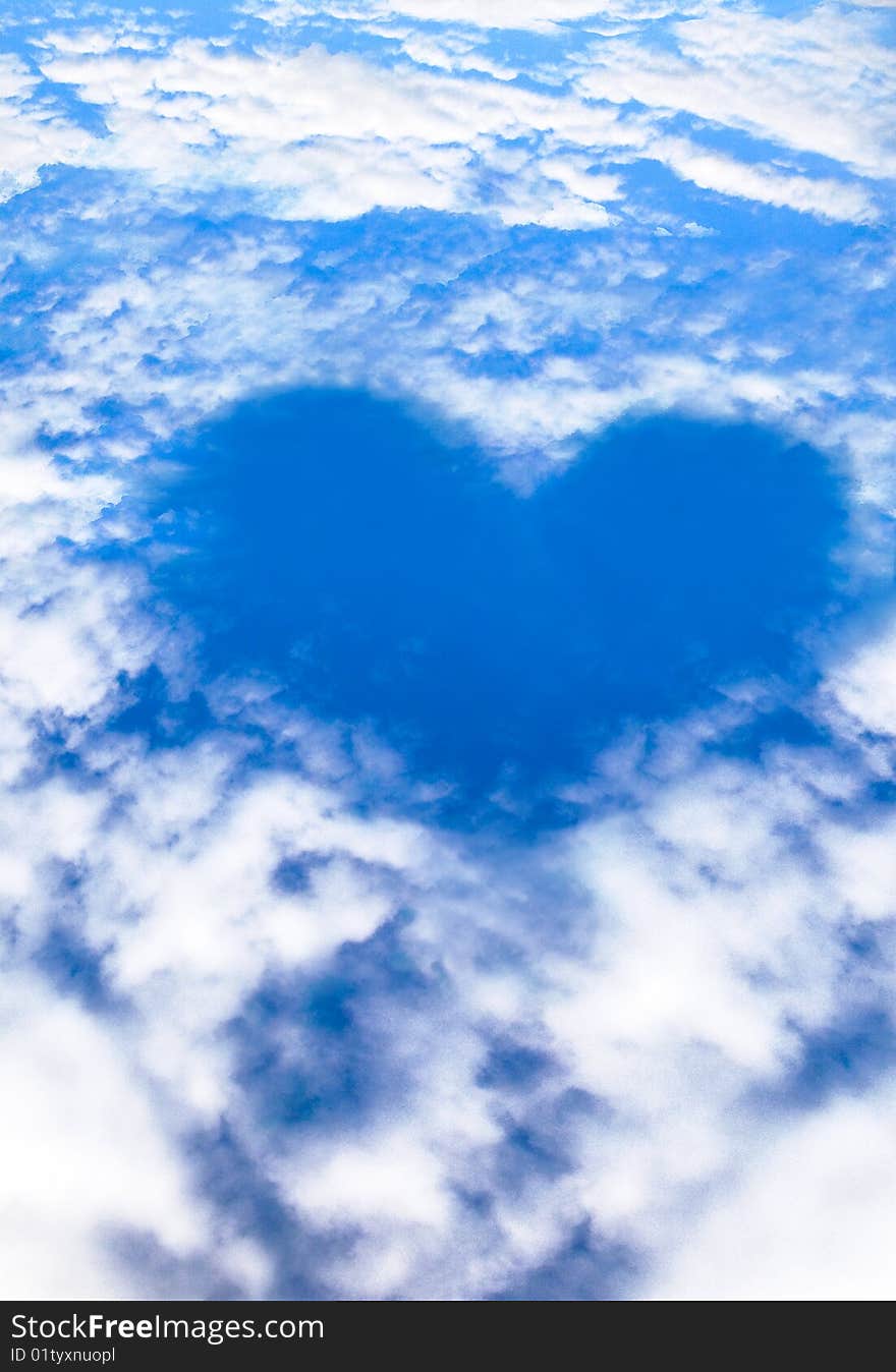 Cloudy heart