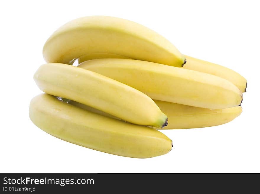 banana isolated on white background