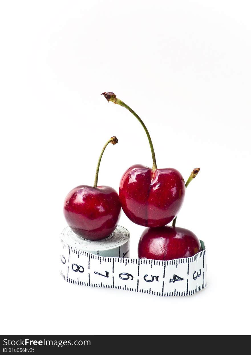 Cherries on Tape measure