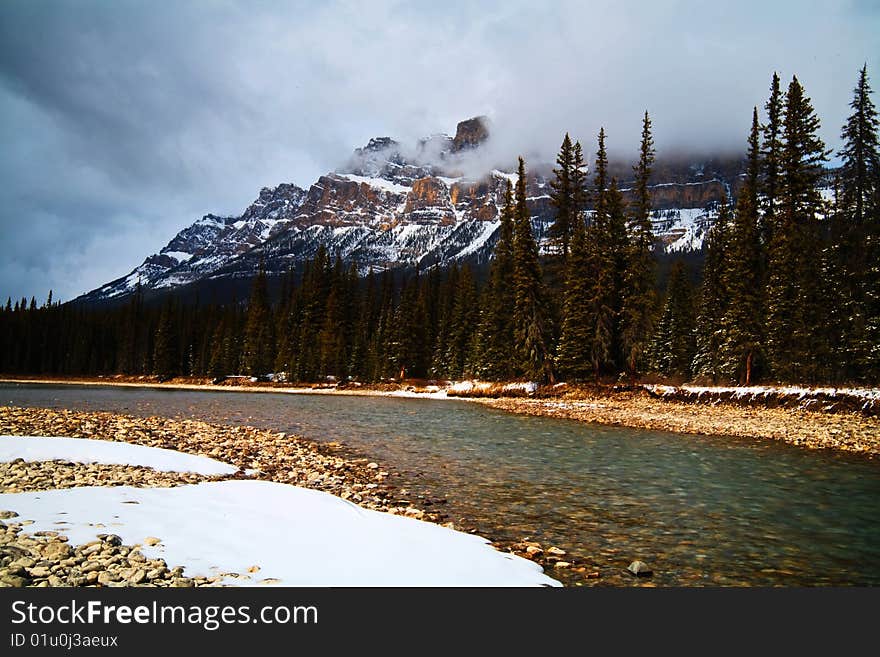 Castle Mountain at Rock Mountain