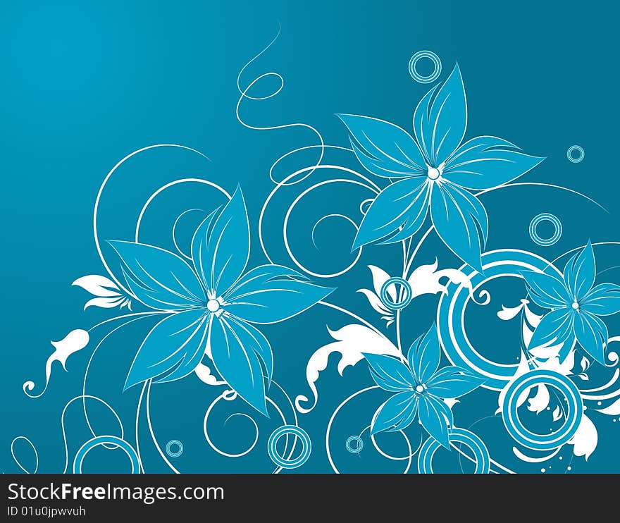 Floral Abstract Background