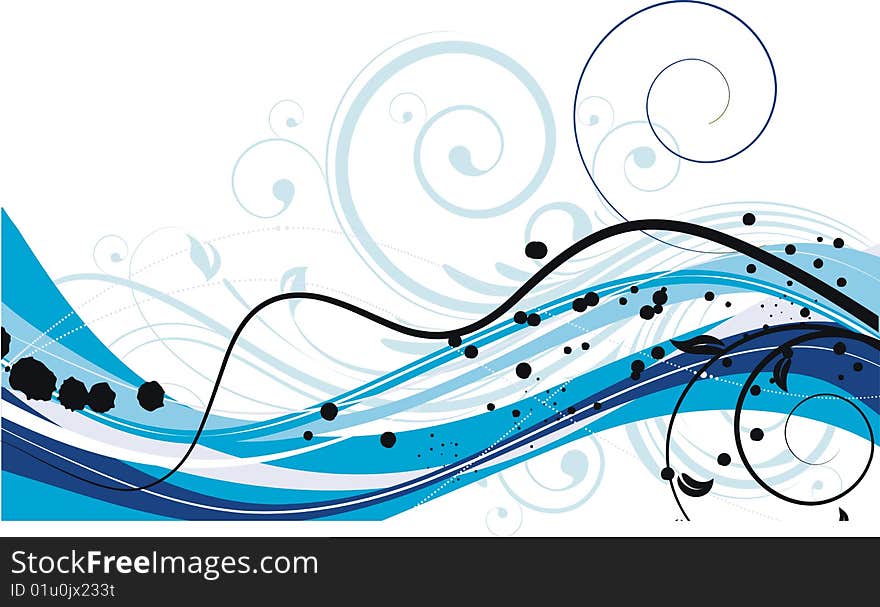 Abstract vector illustration for design. Abstract vector illustration for design.