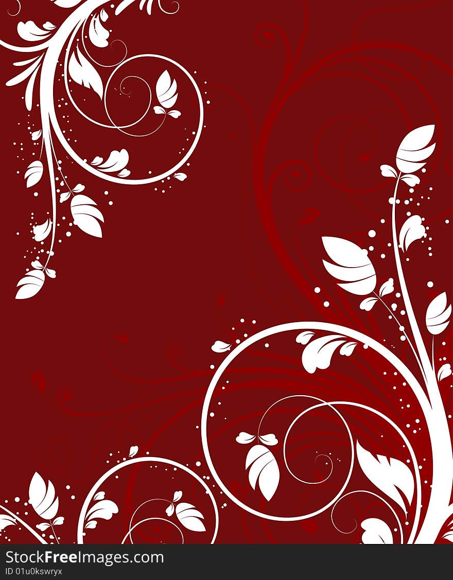 Floral Abstract Background