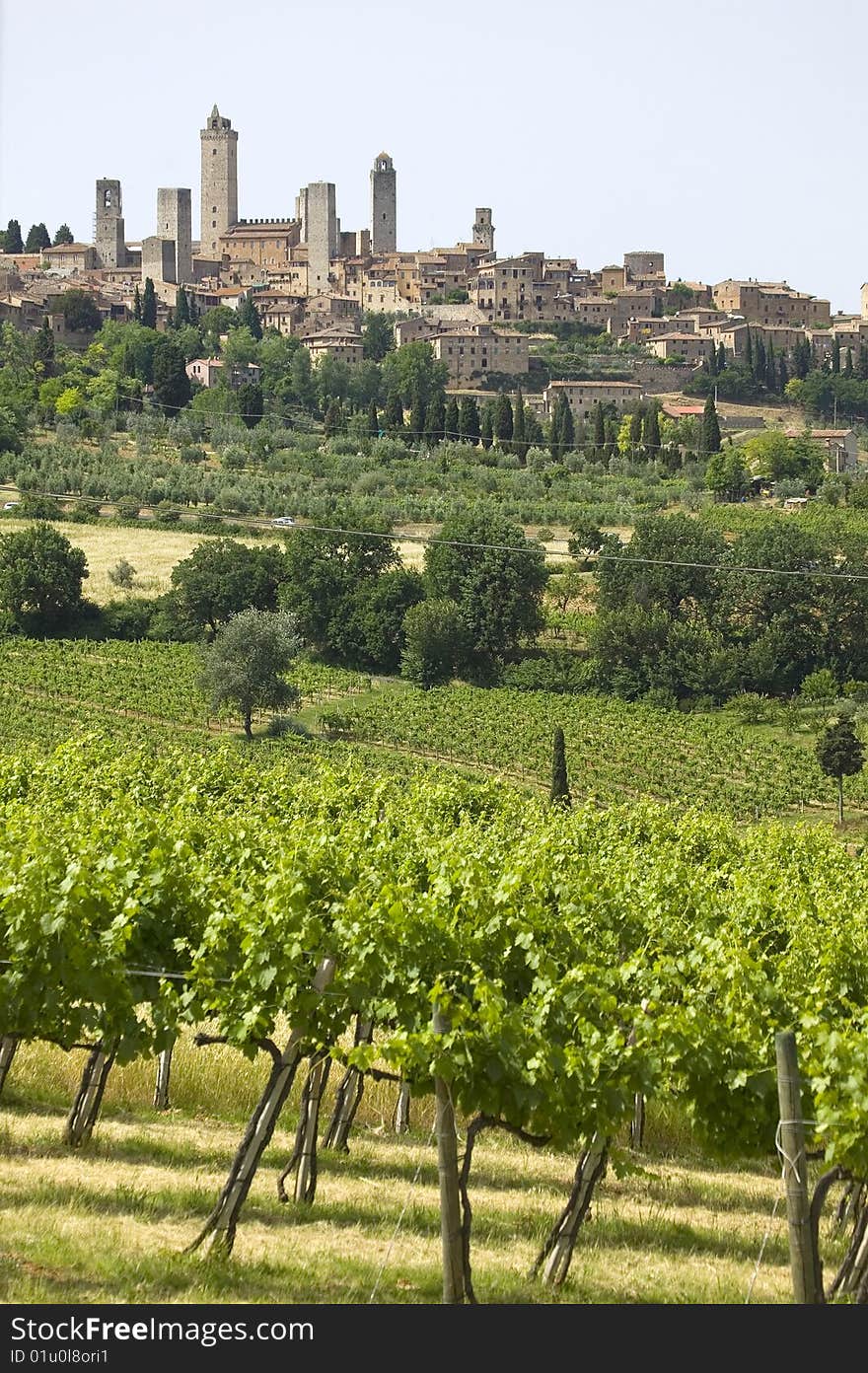 Tuscany, san gimignano