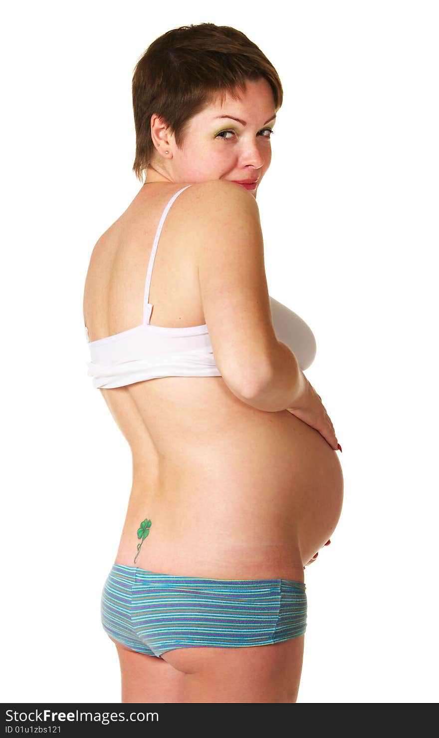 Young pregnancy woman