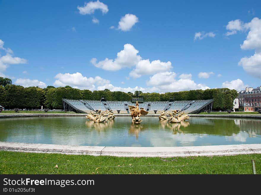 Fountain in Paris Versailles