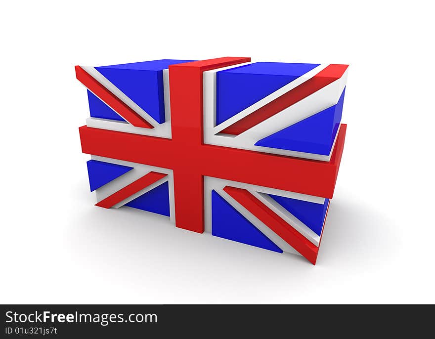 United Kingdom Flag Blocks