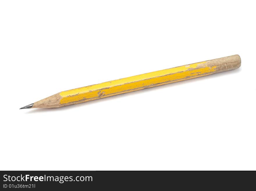 Pencil isolated on white background