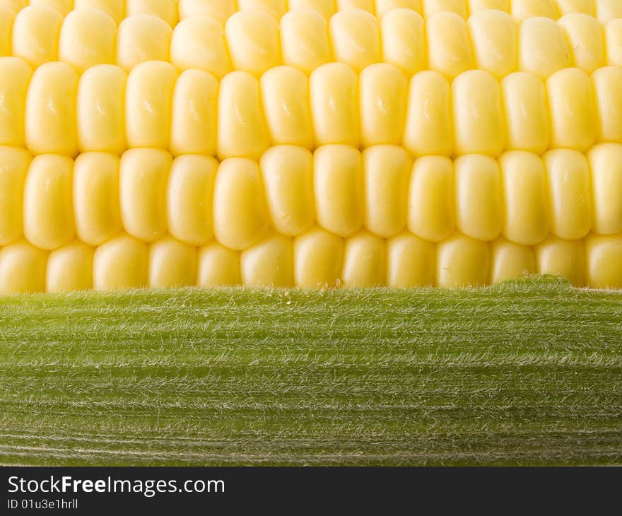 Raw yellow corn closeup background. Raw yellow corn closeup background.