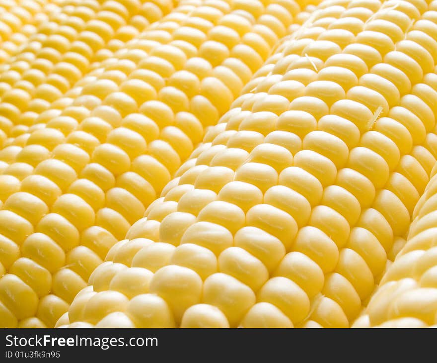 Raw yellow corn closeup background. Raw yellow corn closeup background.