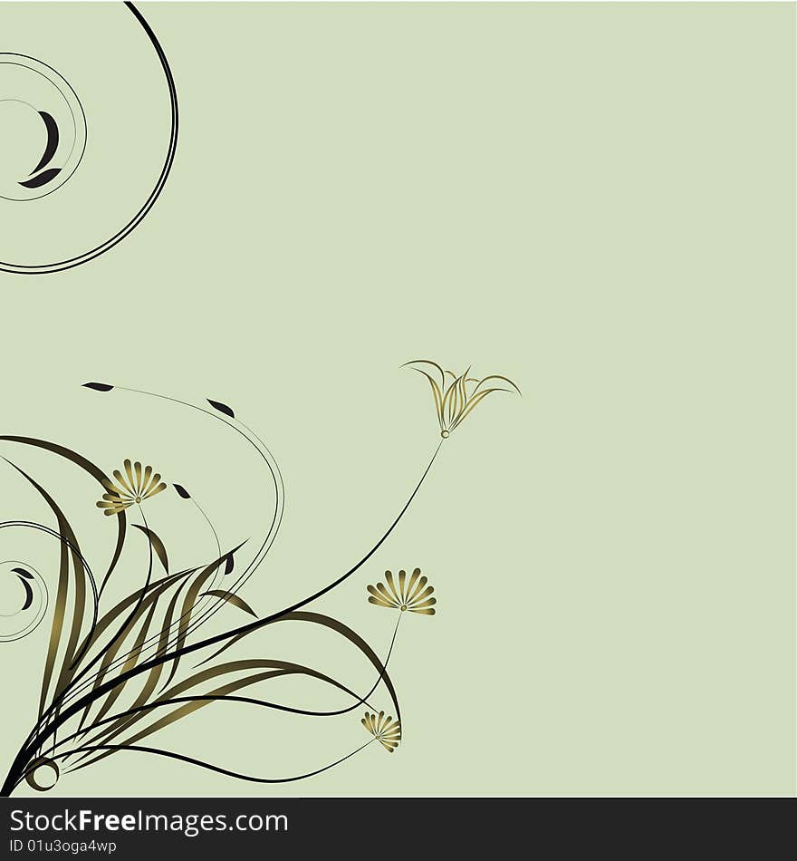 abstract floral background