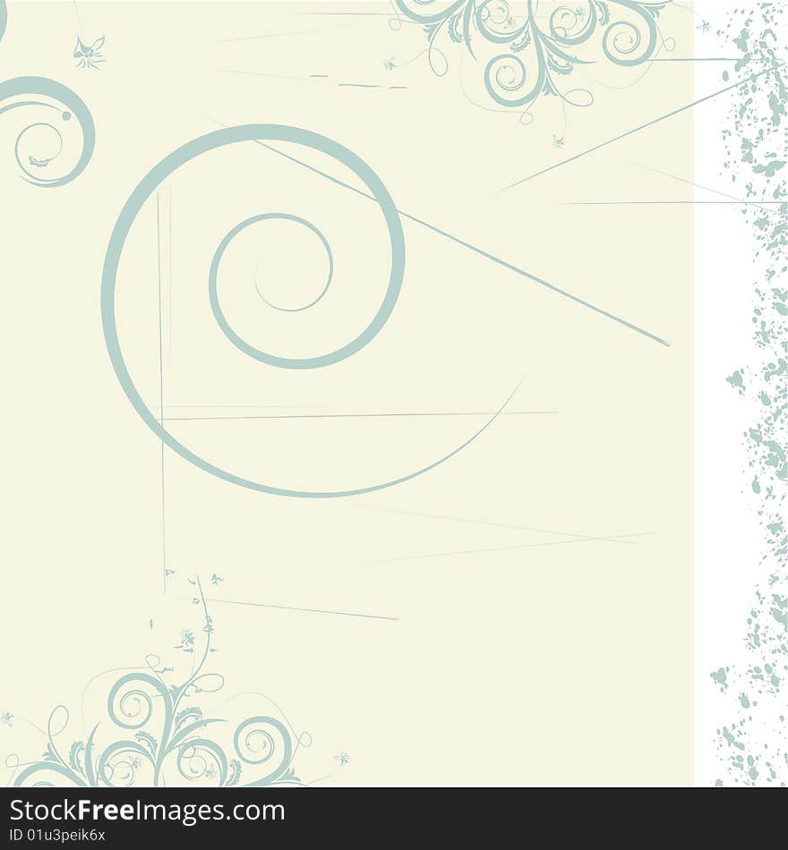 Vector popular elements. Abstract design