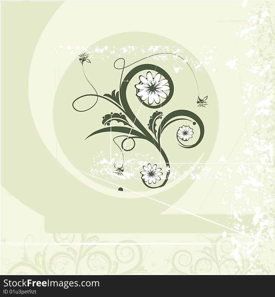 Vector popular elements. Abstract design