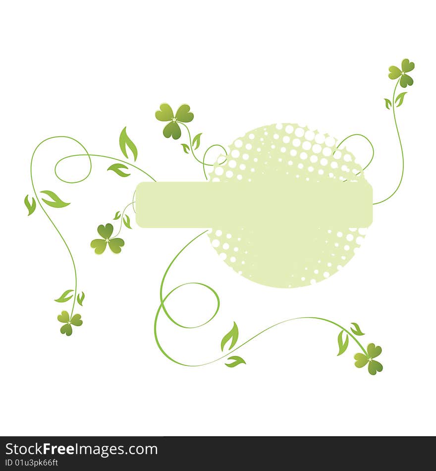 Abstract Floral Background