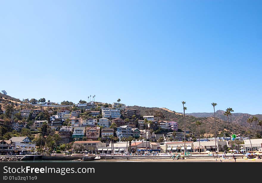 Beach scenery