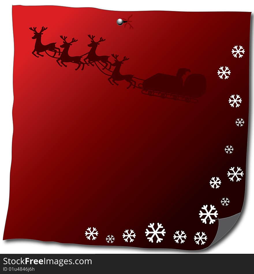 White christmas red paper for you add text here. White christmas red paper for you add text here