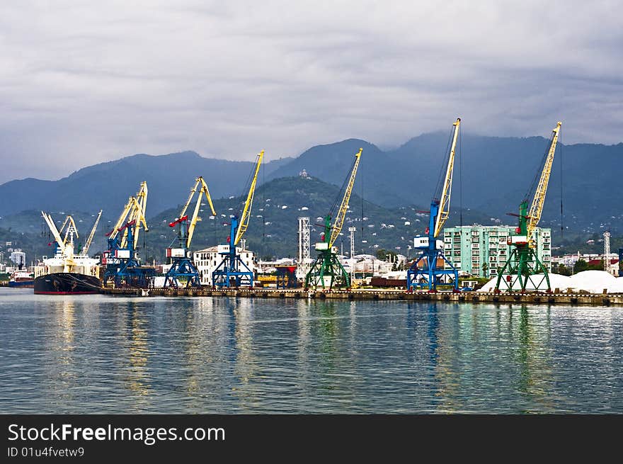 Shipyard in Batumi