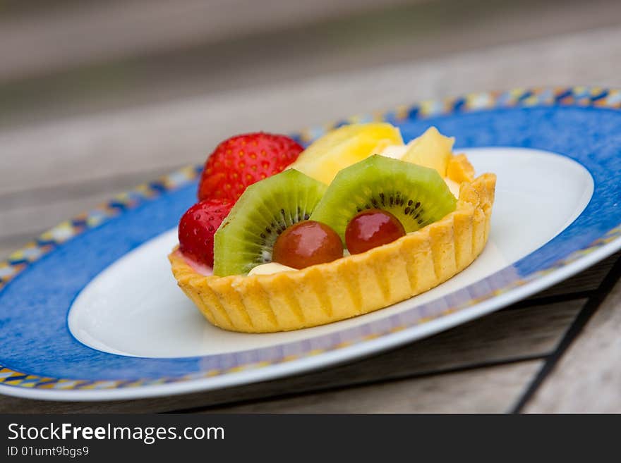 Fruit Tart Food