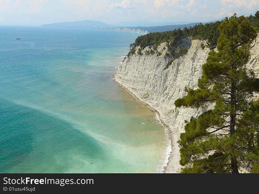 Sea and mountains