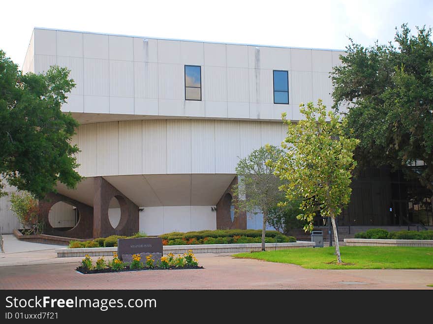 The School of Education and Behavioral Sciences Building at Texas Southern University in Houston, Texas. The School of Education and Behavioral Sciences Building at Texas Southern University in Houston, Texas.