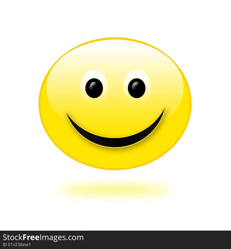 Smiling emoticon