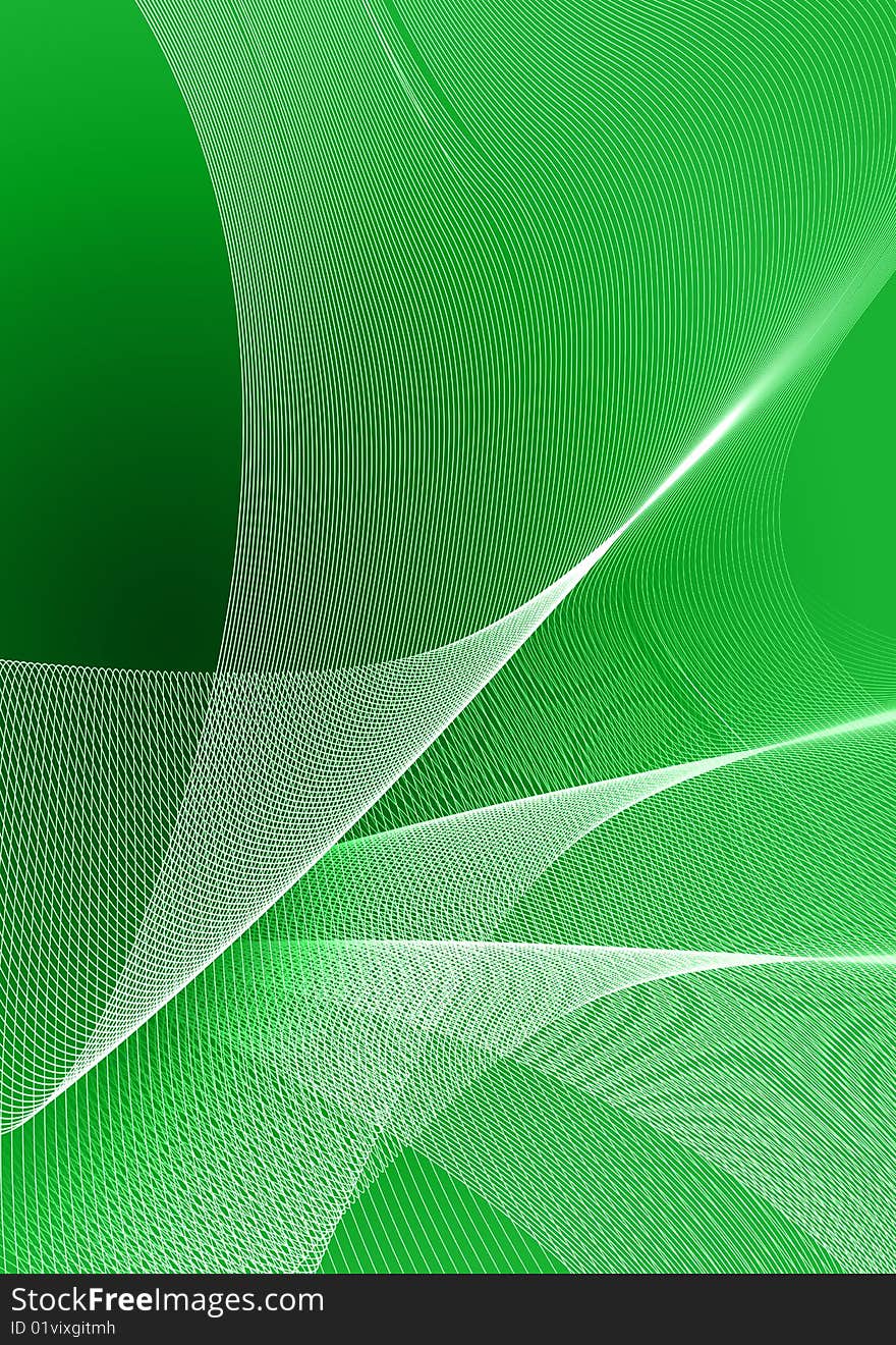 Green Abstract Background