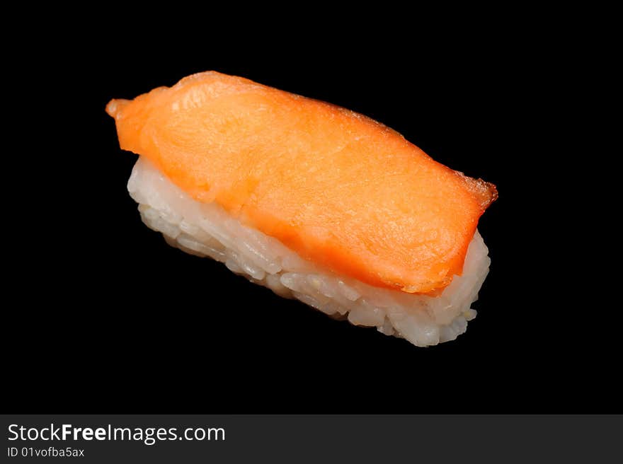 Salmon nigiri-zushi