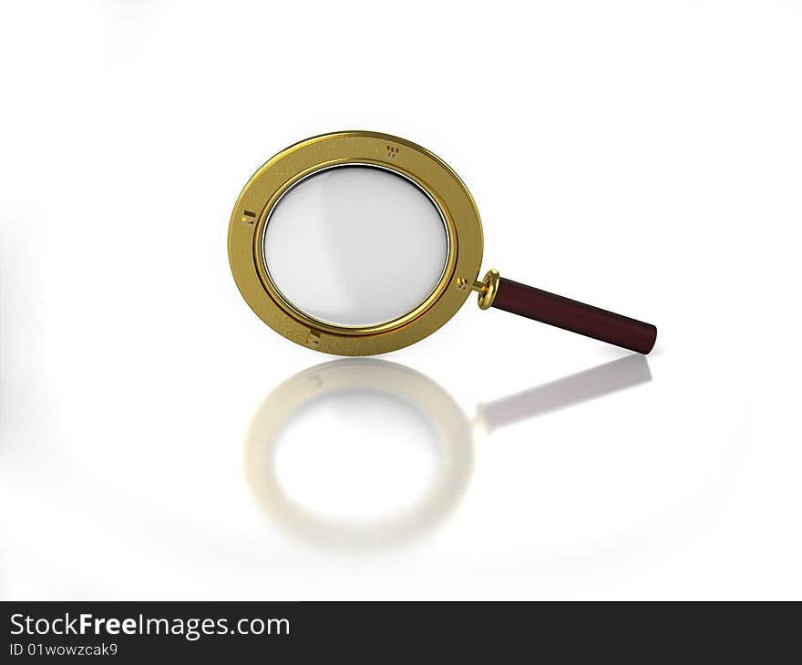 3D magnifying glass