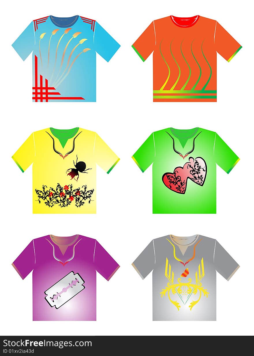 Grunge stylish t-shirt design illustration