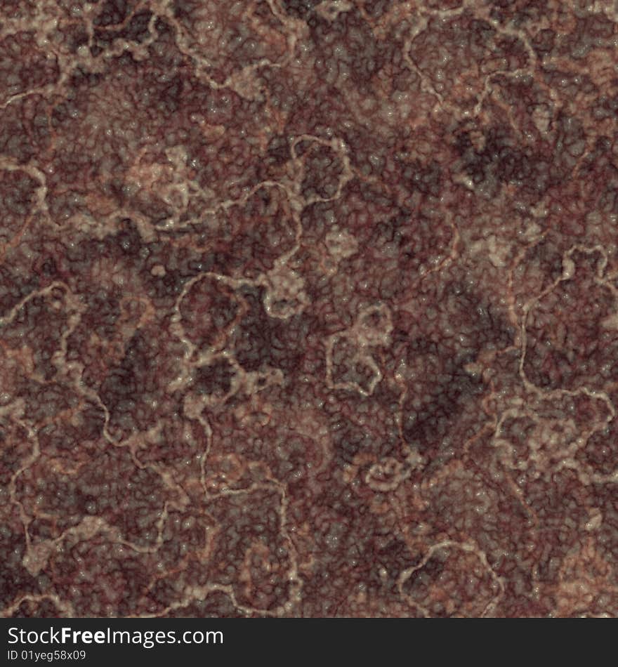 Brown marble