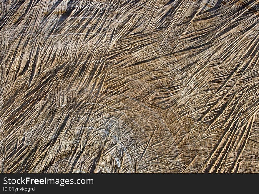 Close-up wooden cut texture