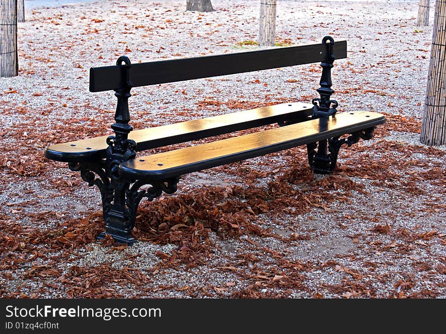 Bench at Jardin du Luxembourg