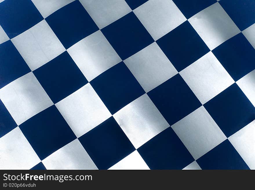 Checked Blue Material very good texture and pattern