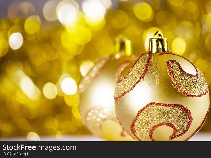 Colorful abstract background with christmas balls