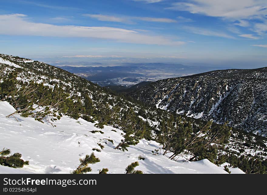 Rila Mountains In Borovets, Bulgaria