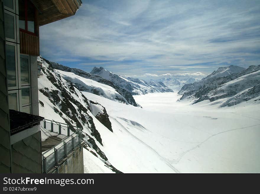 Alpine View from the Lodge