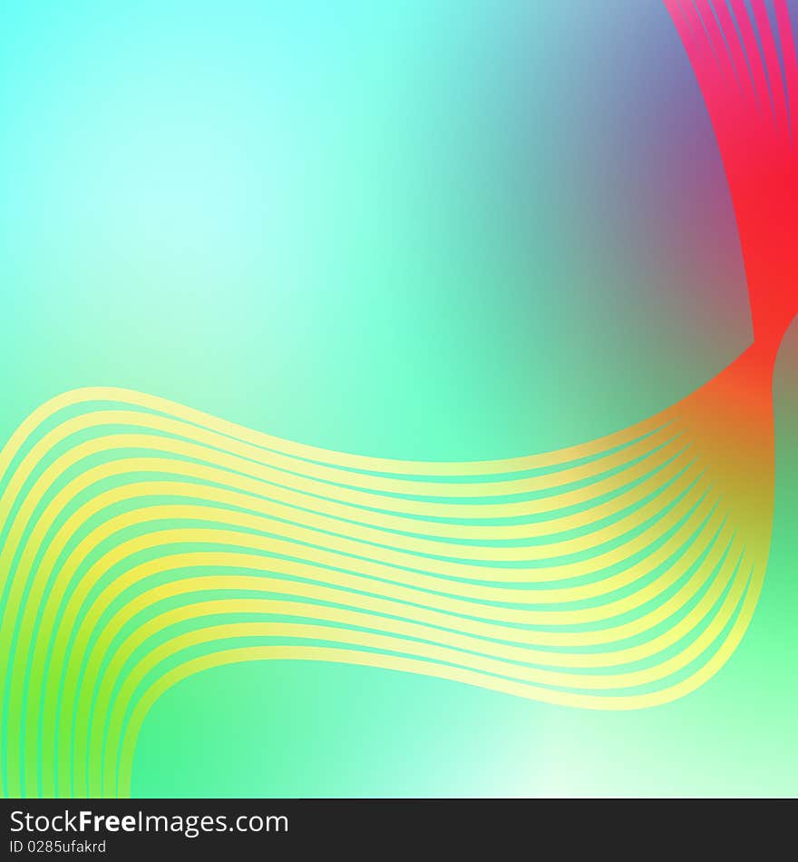 Abstract Blurry background of the colors teal, green, and purple