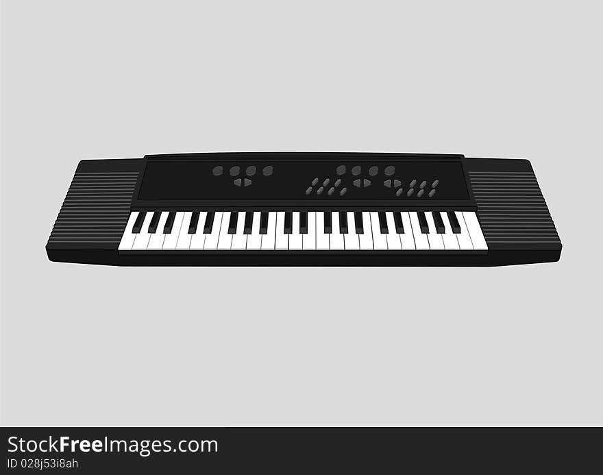 Electronic Keyboard BW