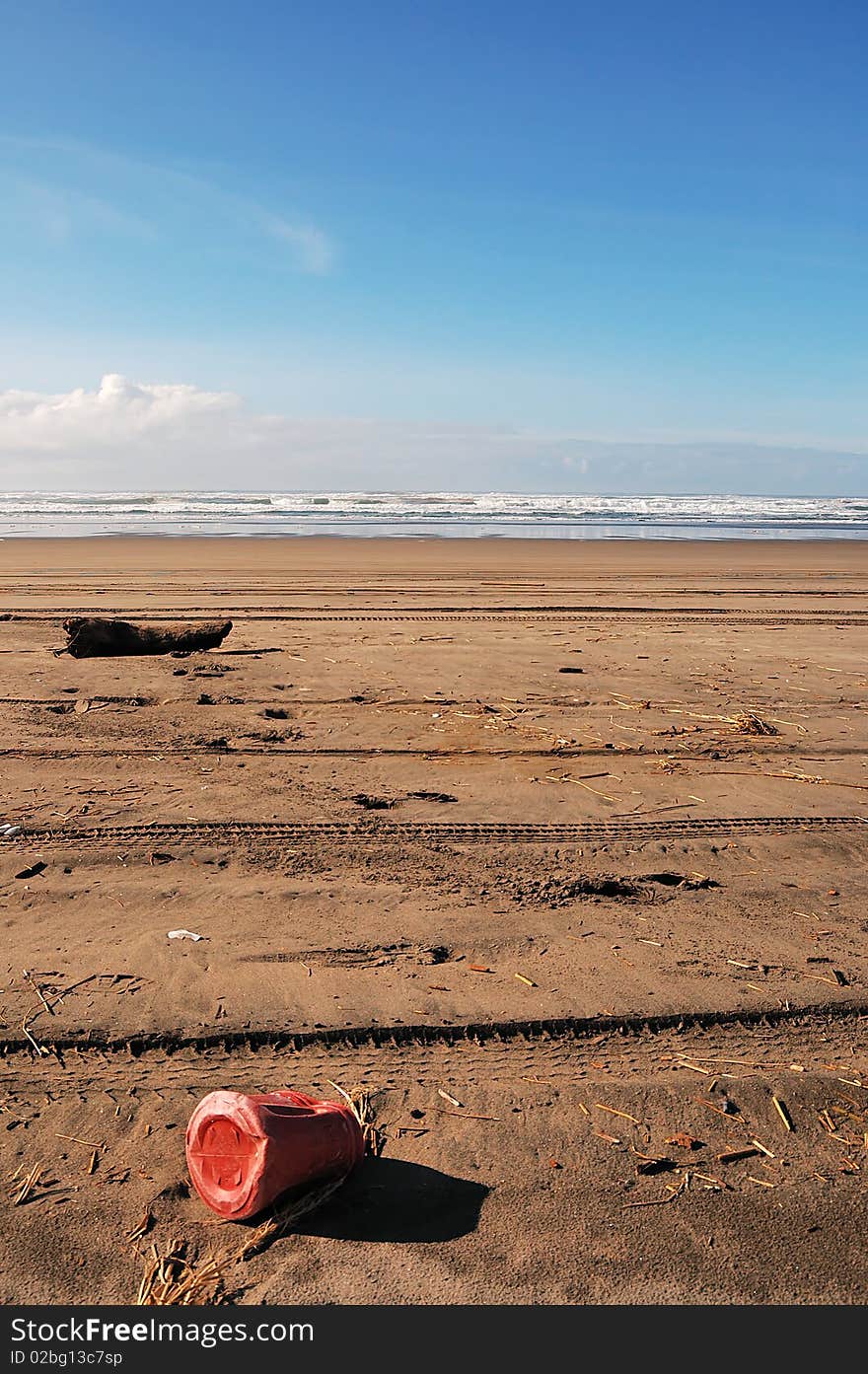 Litter on the Beach