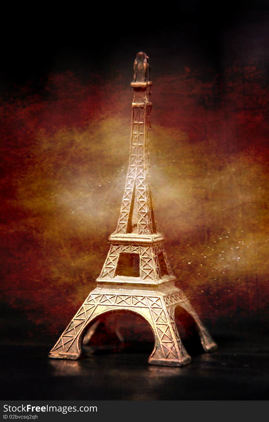 Vintage Eiffel tower