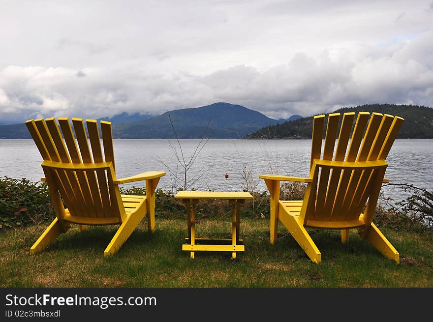 Empty Deck Chairs