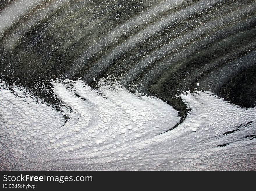 Ceiling made of salt