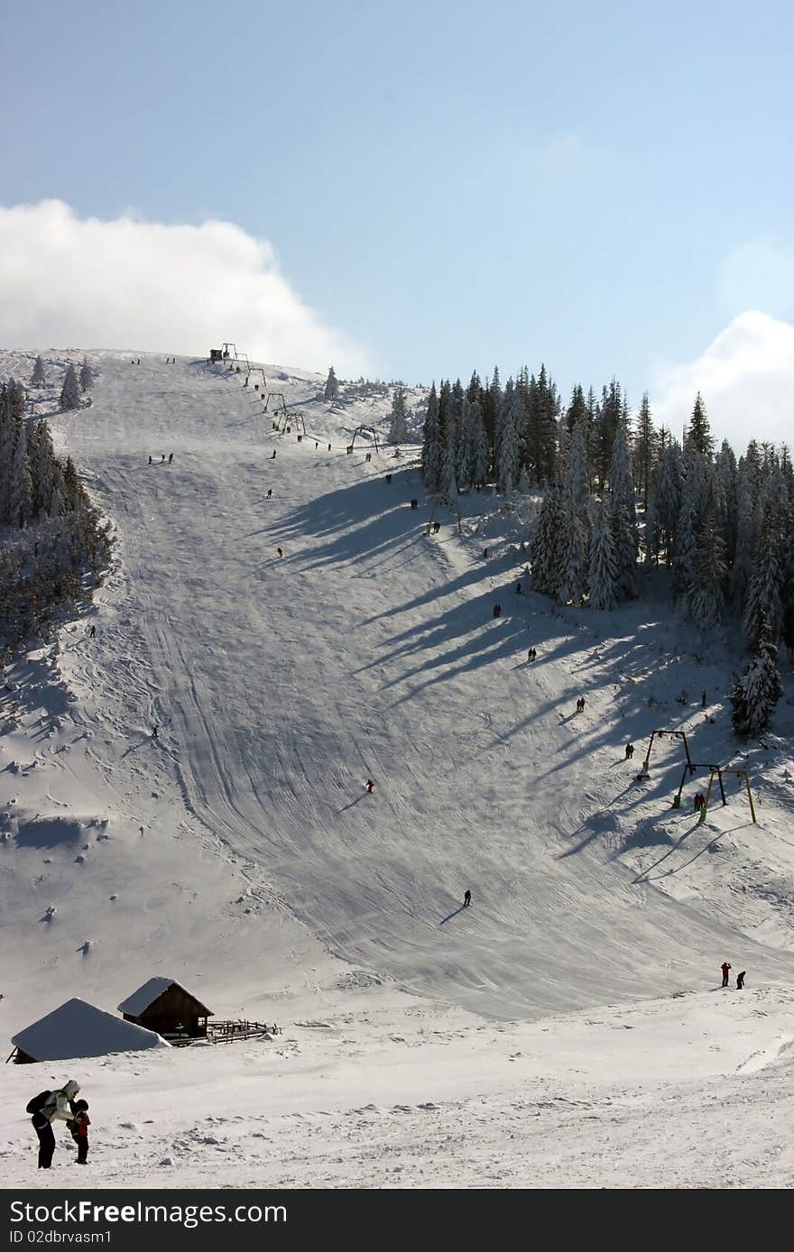 Ski Place In Romania