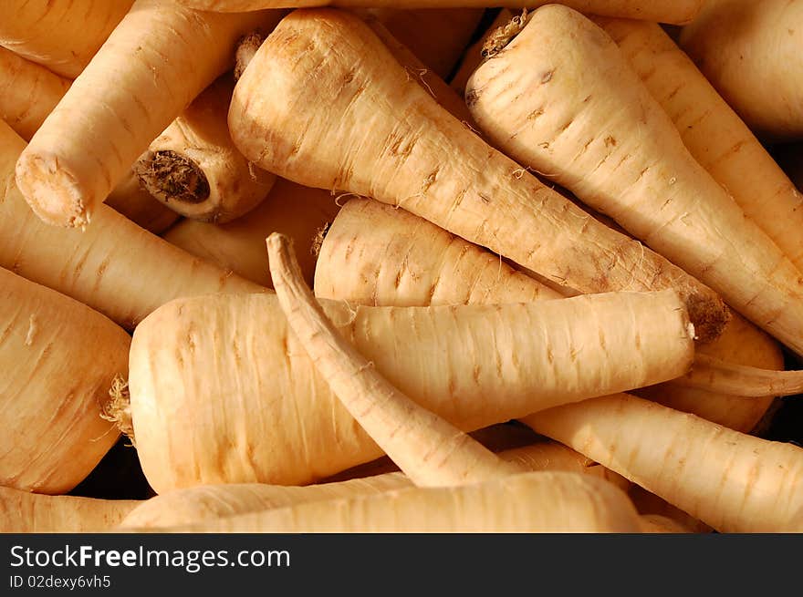 Some carrots on the market in Amsterdam